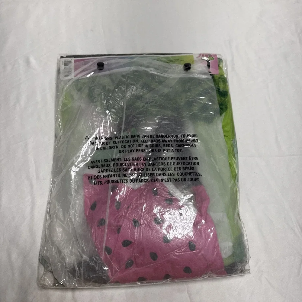 Watermelon Fairy Halloween Costume NWT Child Large 12-14 4 Piece Costume Set